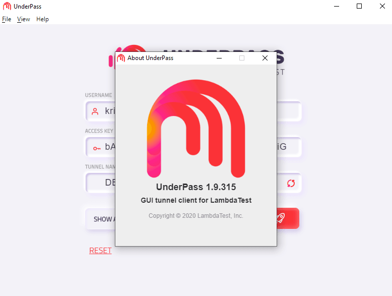 UnderPass - Desktop UnderPass - Desktop