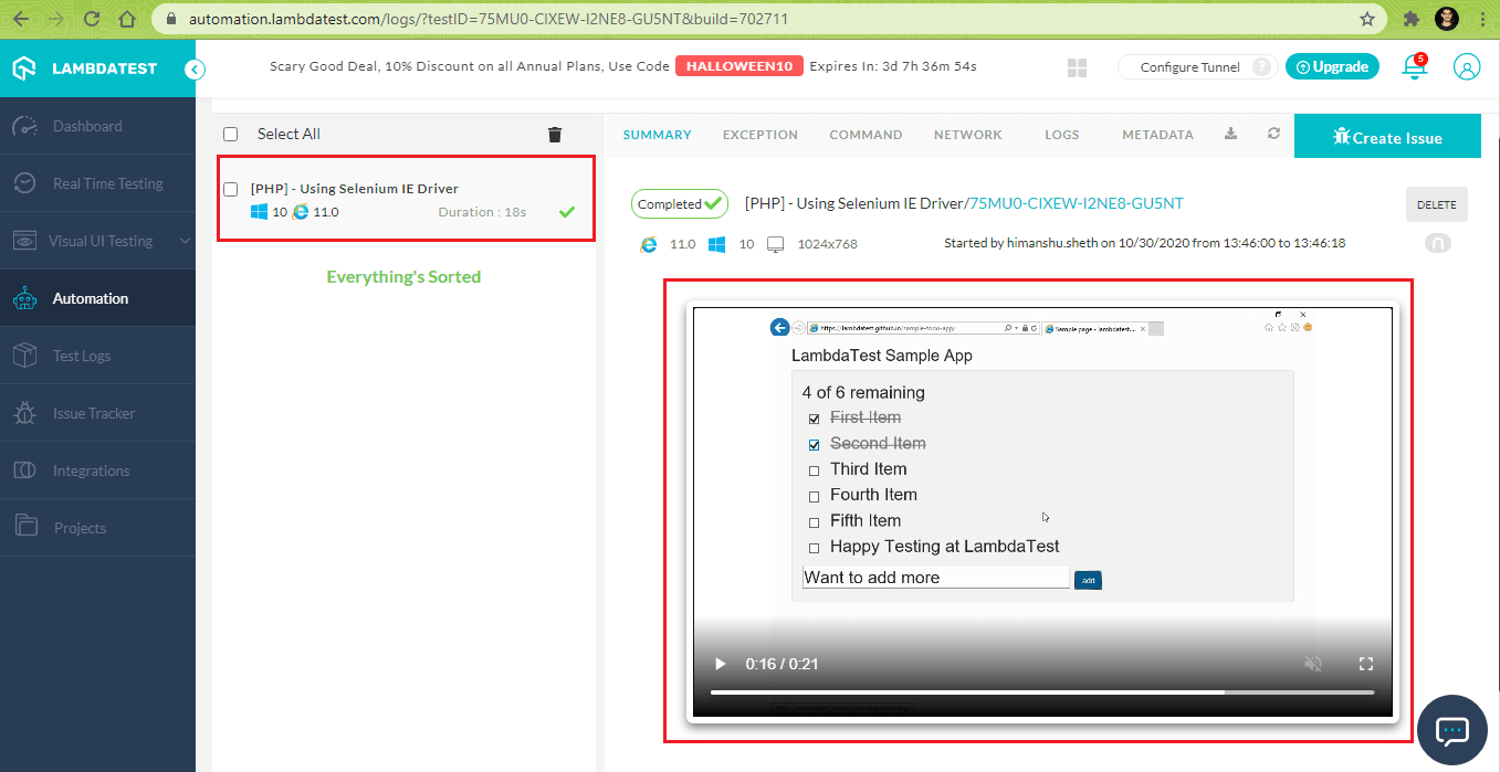test passed test passed