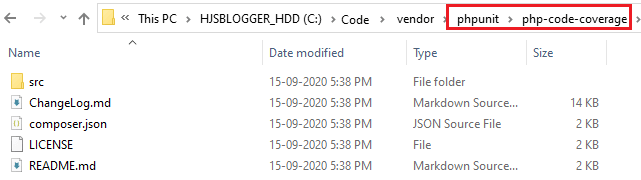 coverage created by composer