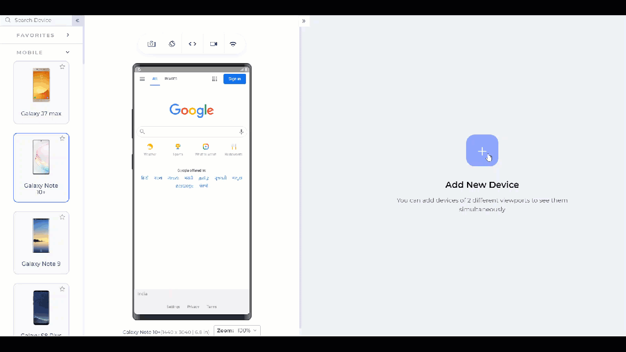 Cross Device Testing