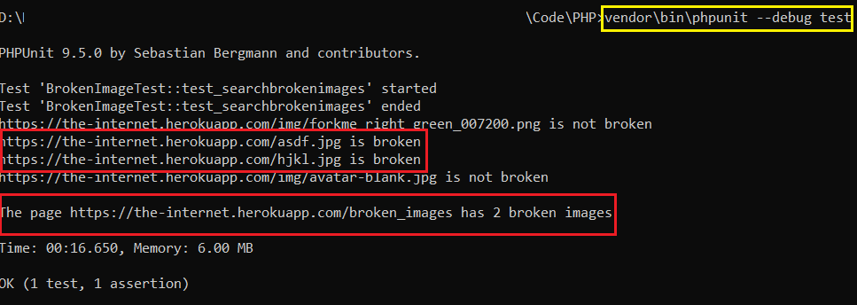 test broken image using selenium test broken image using selenium