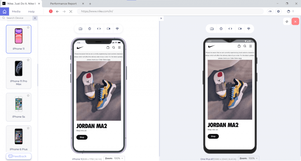 UX testing with lt browser