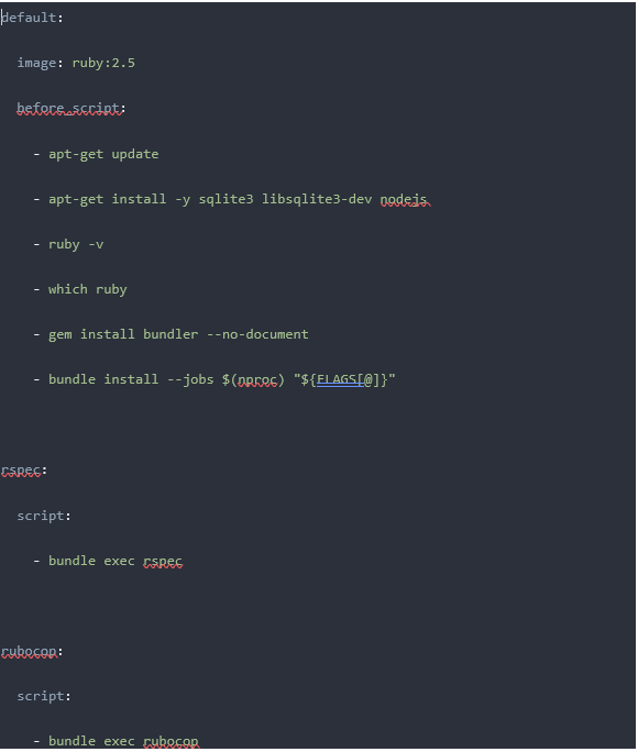 Ruby on Rails project