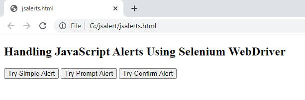 JavaScript alerts in Python JavaScript alerts in Python