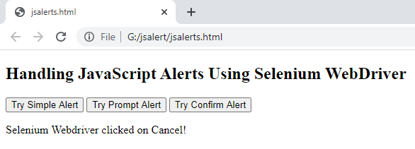 When you perform a mouse operation on Okay or Cancel, the activity is recorded and the corresponding code block is executed When you perform a mouse operation on Okay or Cancel, the activity is recorded and the corresponding code block is executed