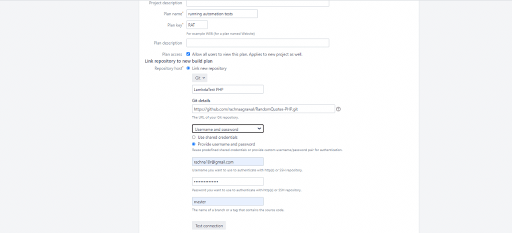 LambdaTest PHP LambdaTest PHP