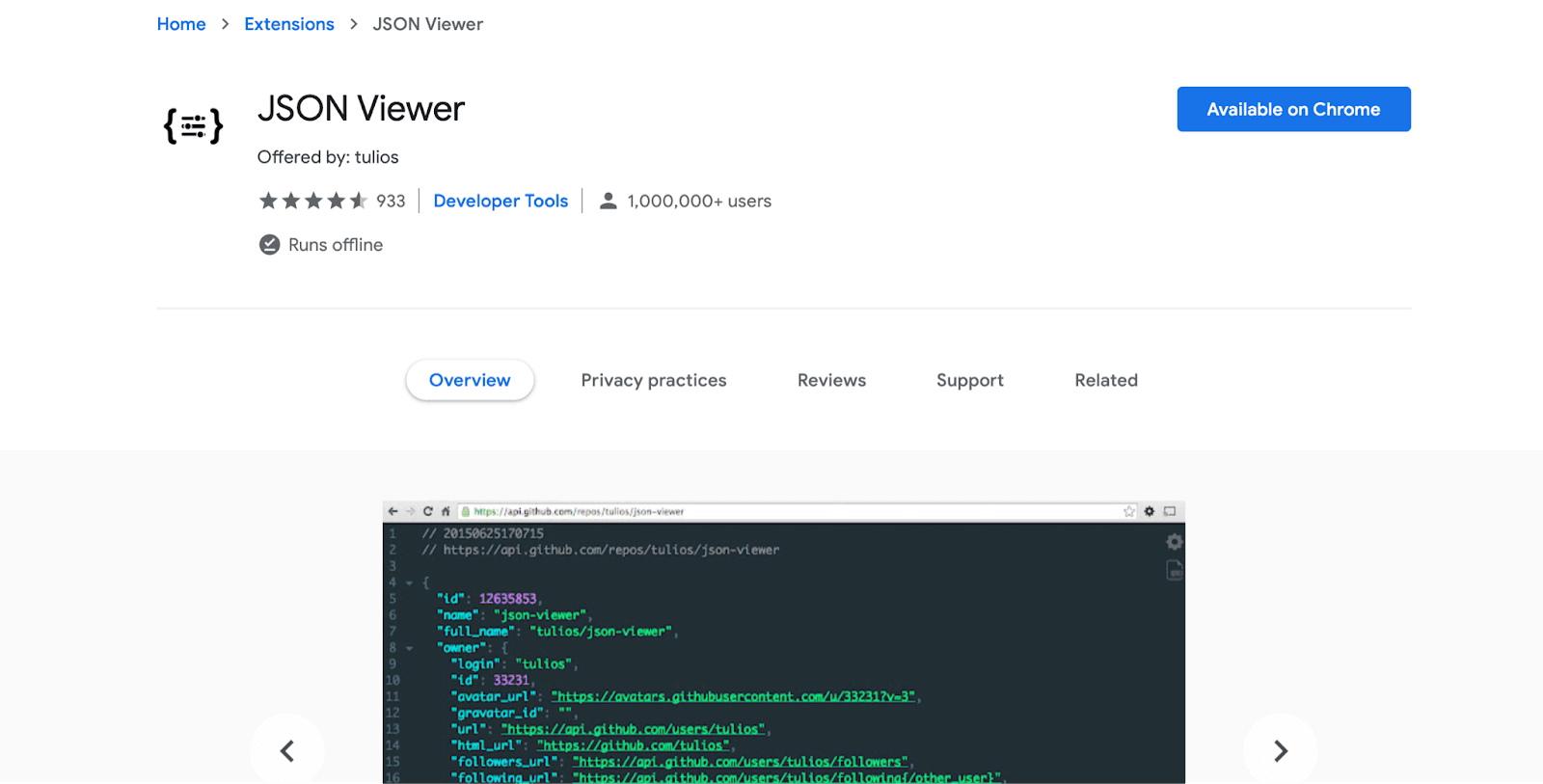 JSON Viewer