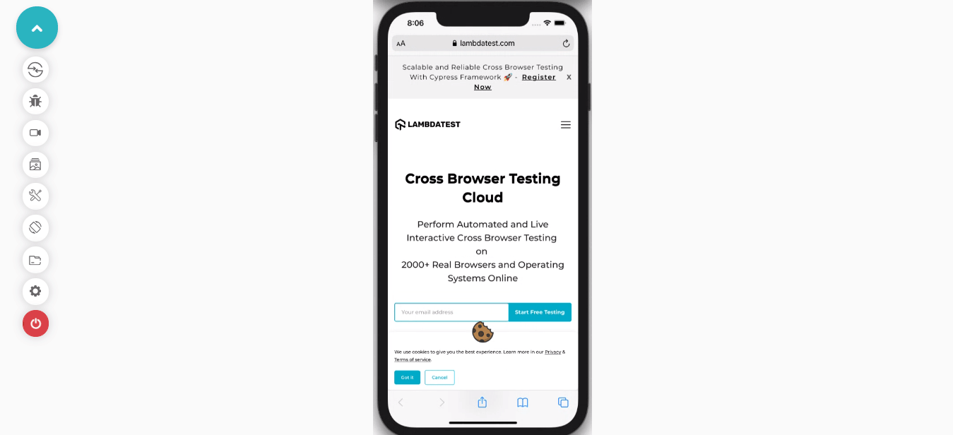 Mobile View Mobile View