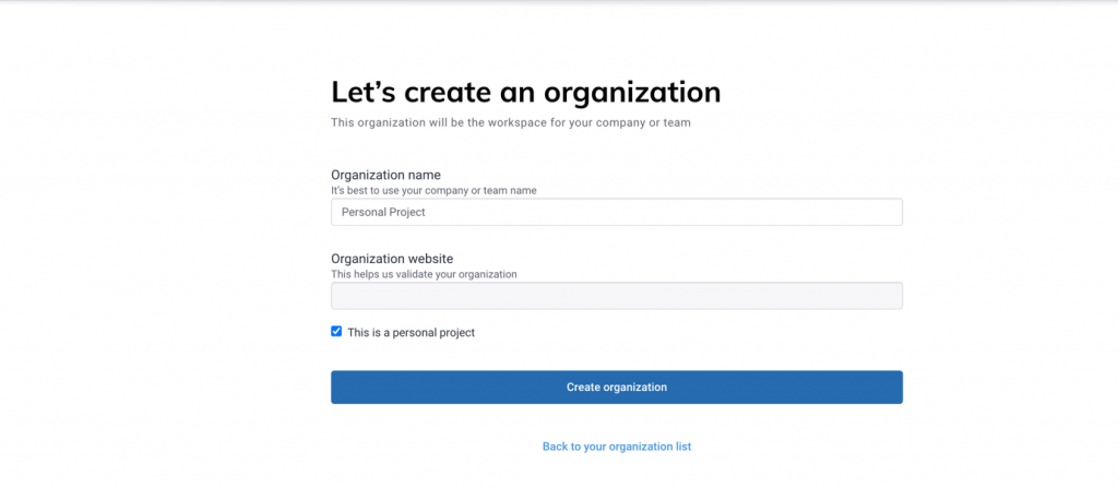 run in the dashboard