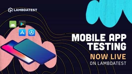 Mobile App Testing is Now LIVE On TestMu AI (Formerly LambdaTest)!