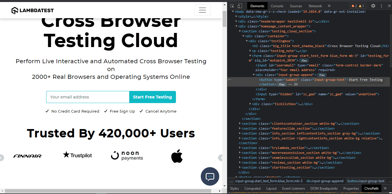 Partial Link Text Partial Link Text