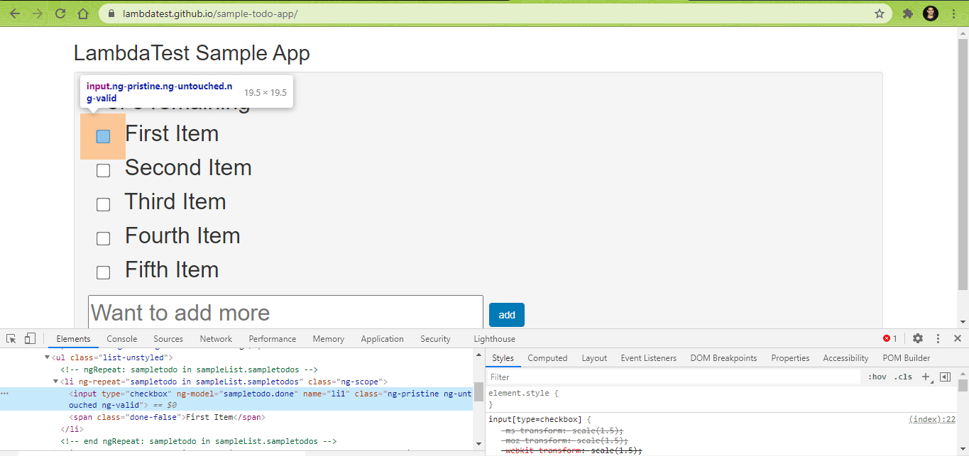Name property Name property