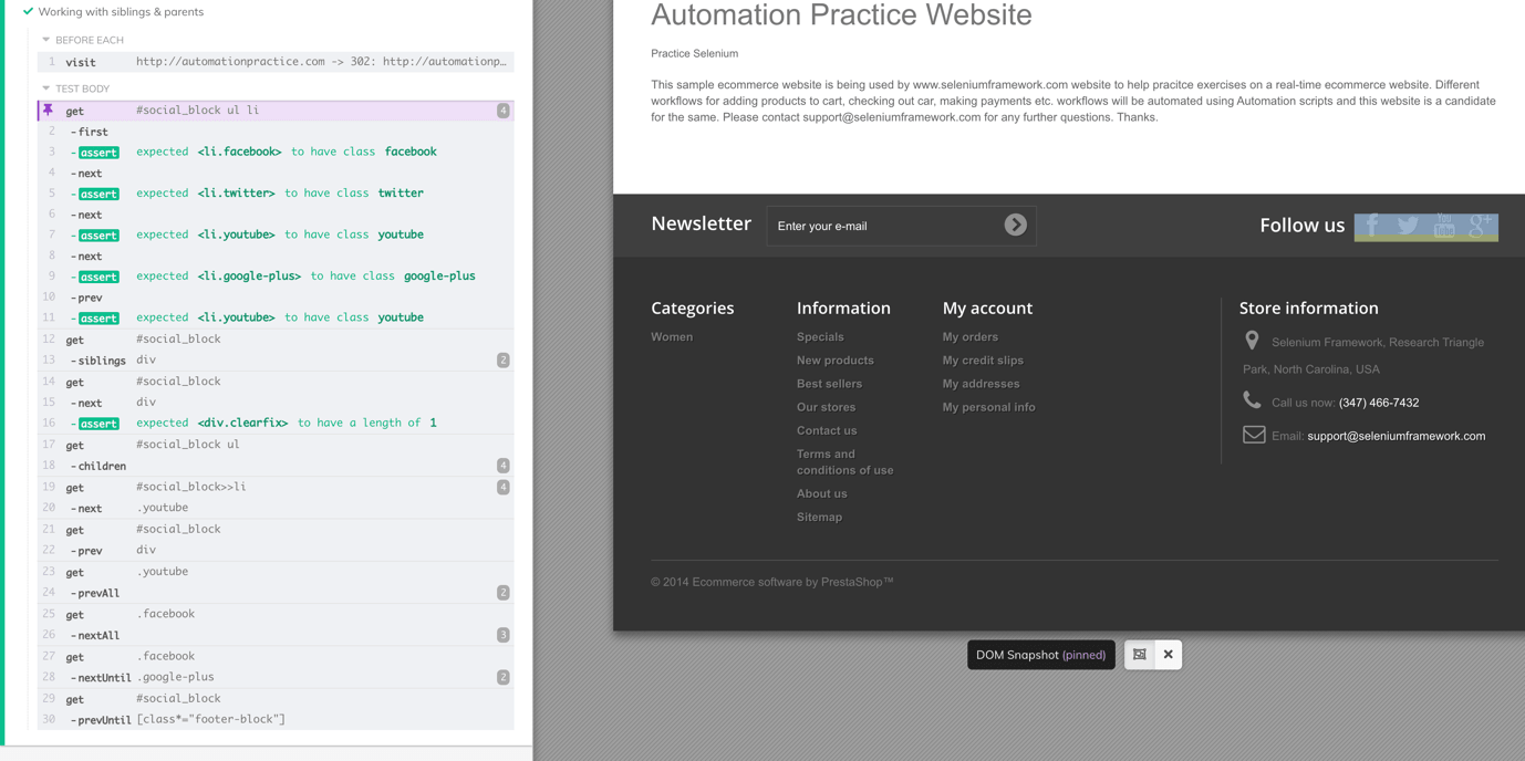 Cypress Locators Cypress Locators