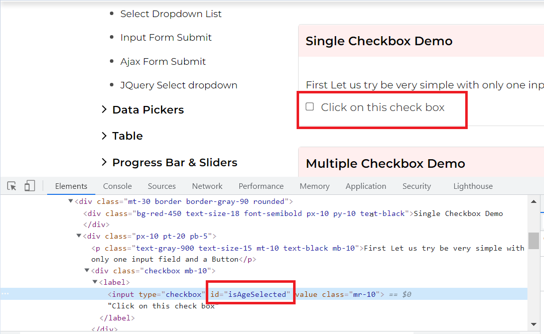 FindElement And FindElements