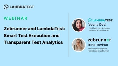 Zebrunner & TestMu AI (Formerly LambdaTest) Webinar