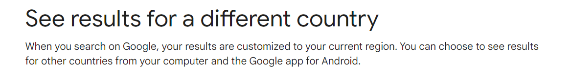 Performing Geolocation Testing Performing Geolocation Testing