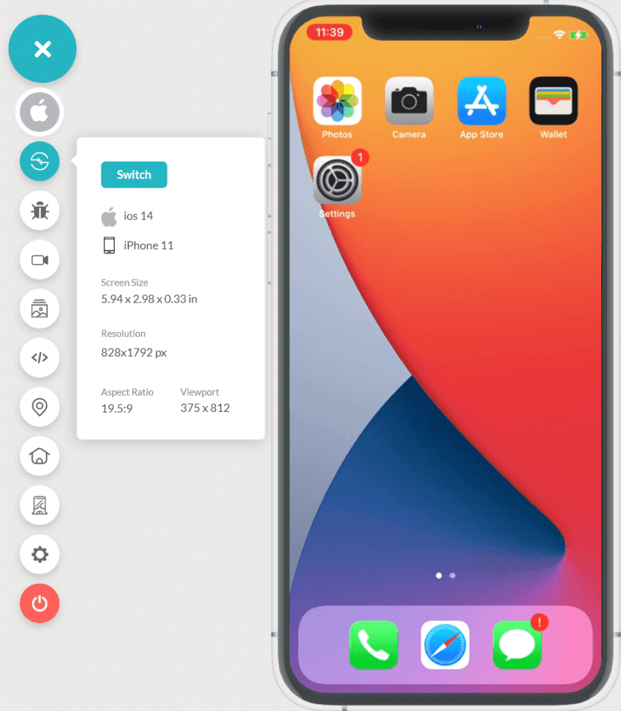 Device and OS Version for Oracle Testing Device and OS Version for Oracle Testing