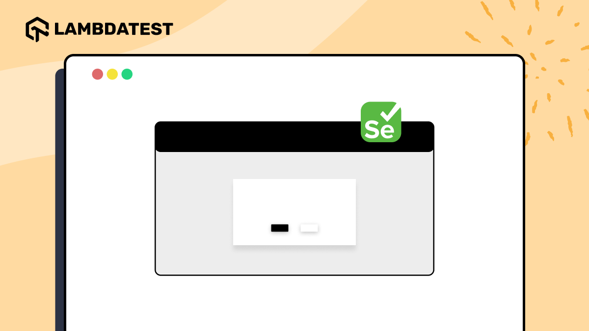 How to Handle Modal Dialog Box in Selenium WebDriver Java | TestMu AI (Formerly LambdaTest)