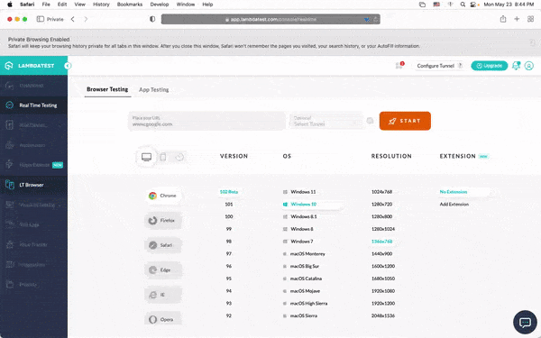 Pre Loaded Chrome Extension - LambdaTest