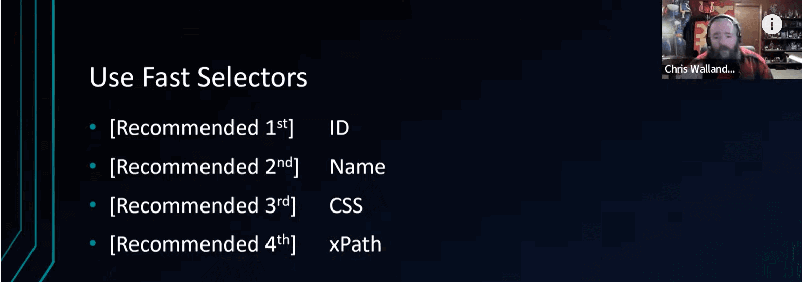 Using Fast Selectors