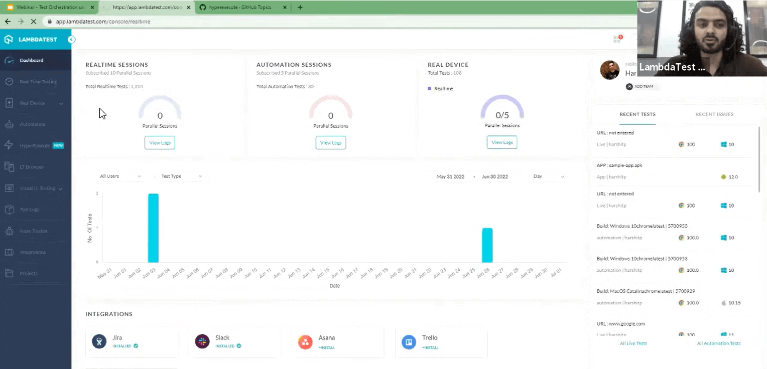 LambdaTest Platform LambdaTest Platform