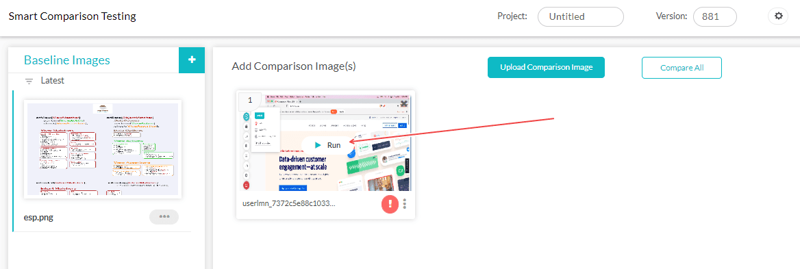 click the Run button click the Run button