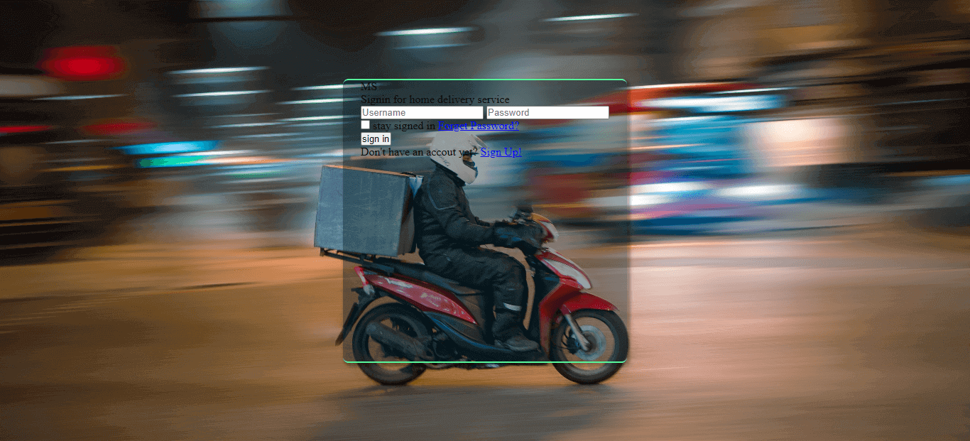 Styling the form element