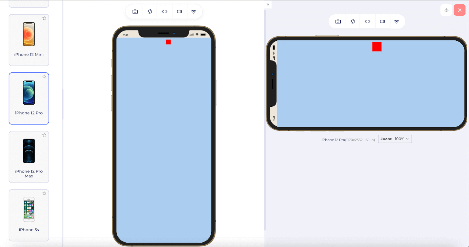 On a mobile screen On a mobile screen