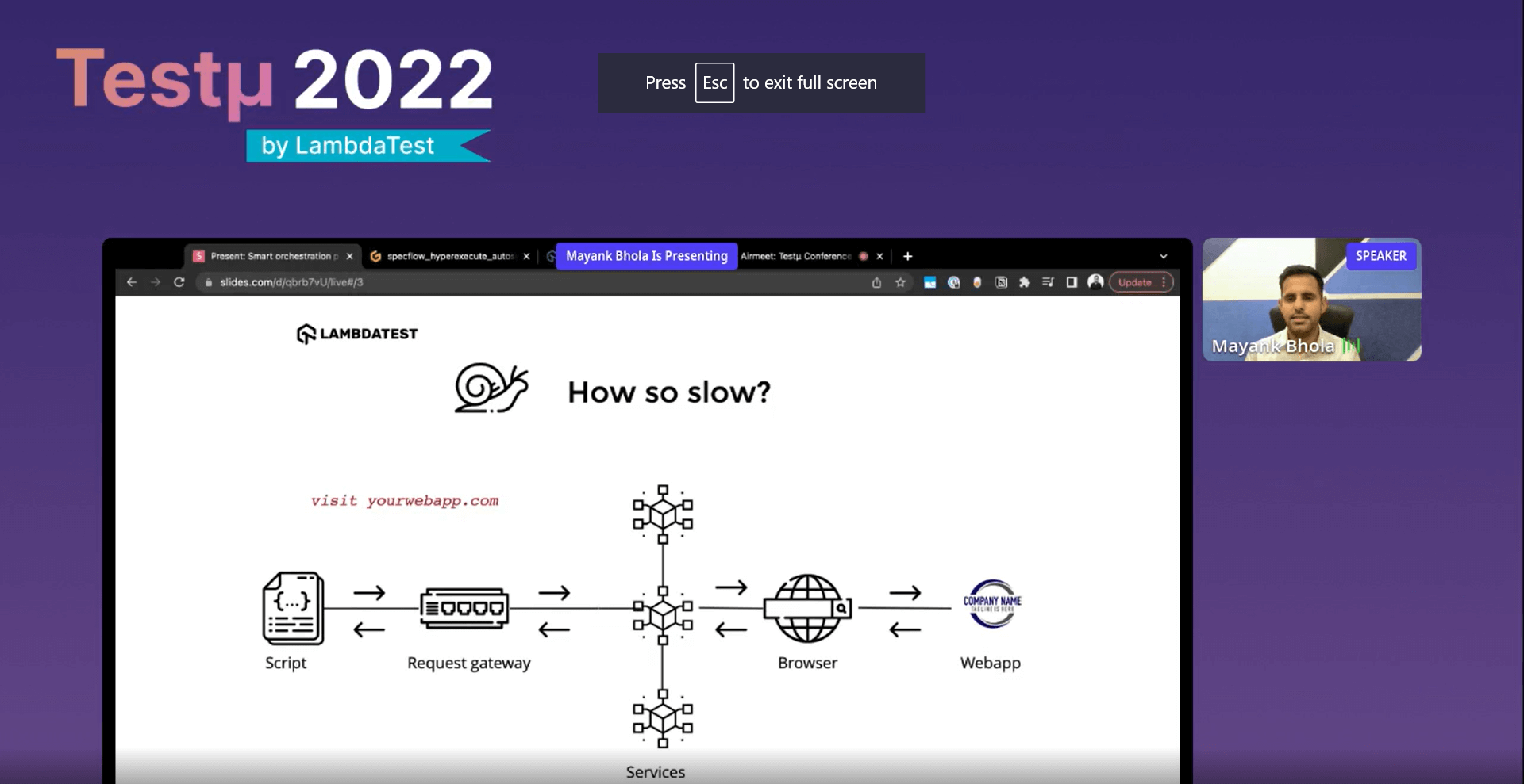 traditional cloud-based test case execution