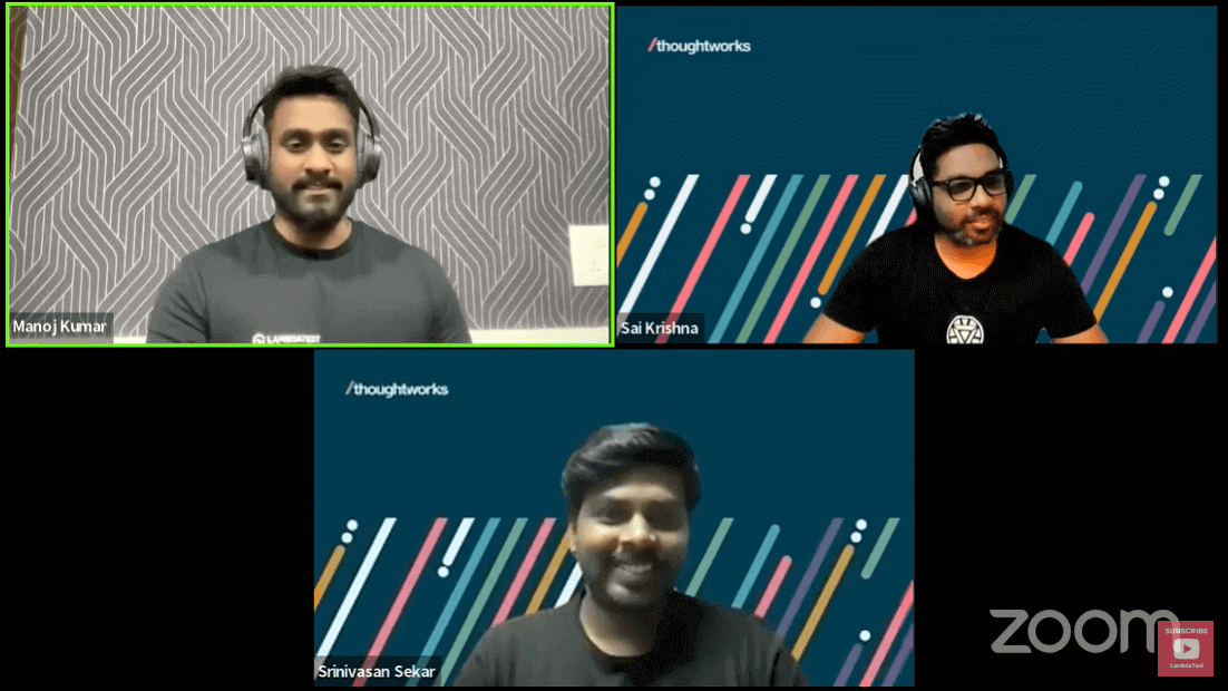 Srinivasan agrees with Manoj