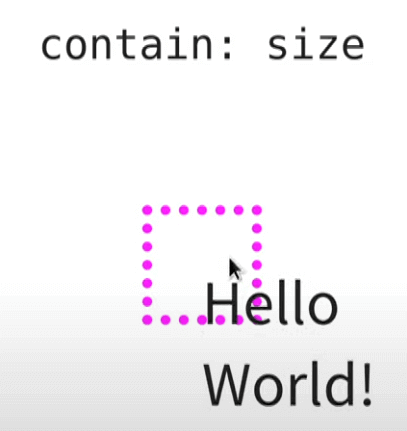 element's size element's size