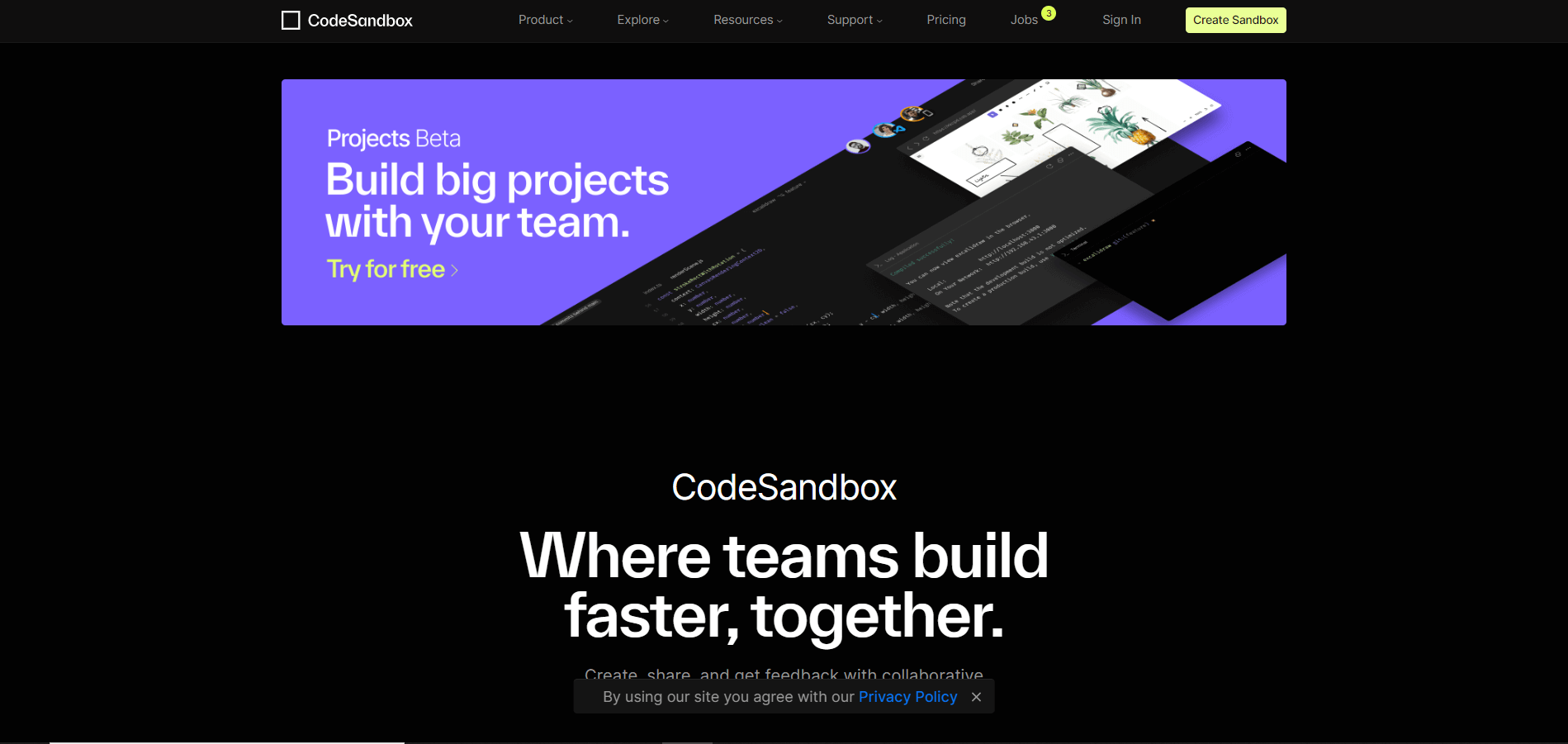 CodeSandbox CodeSandbox