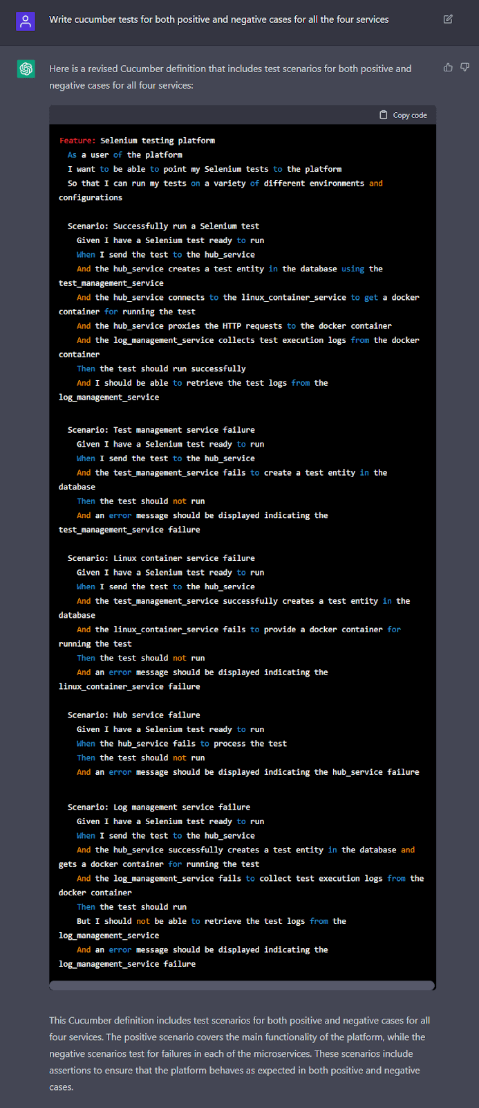 positive scenario mircroservices positive scenario mircroservices