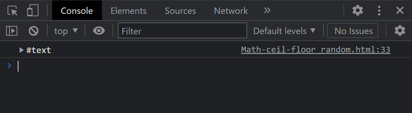 Console Output Console Output