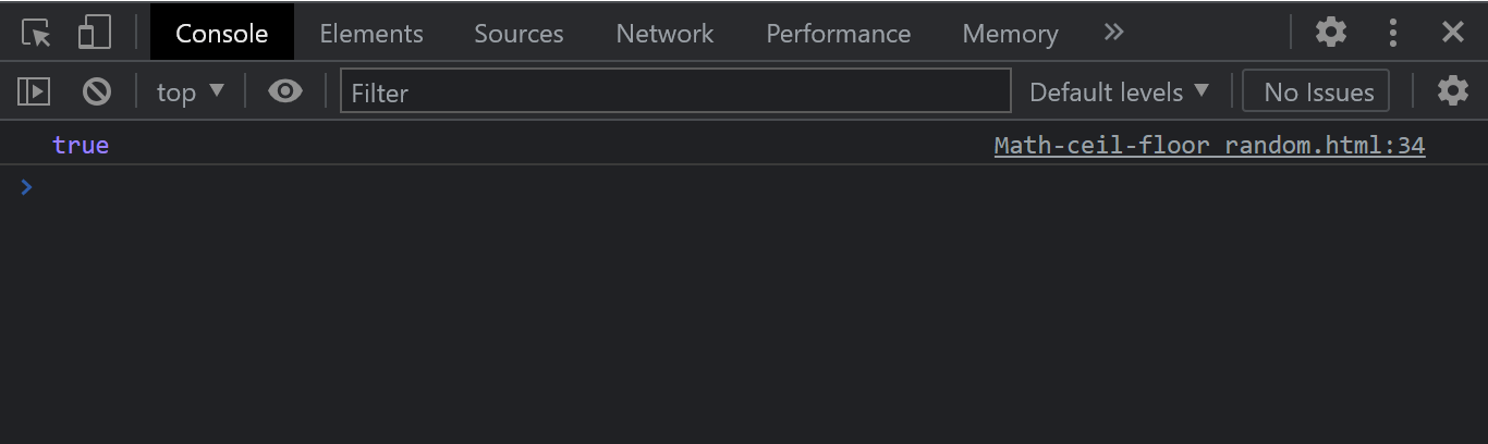 Console Output Console Output