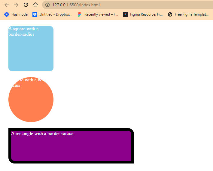 CSS border-radius property CSS border-radius property
