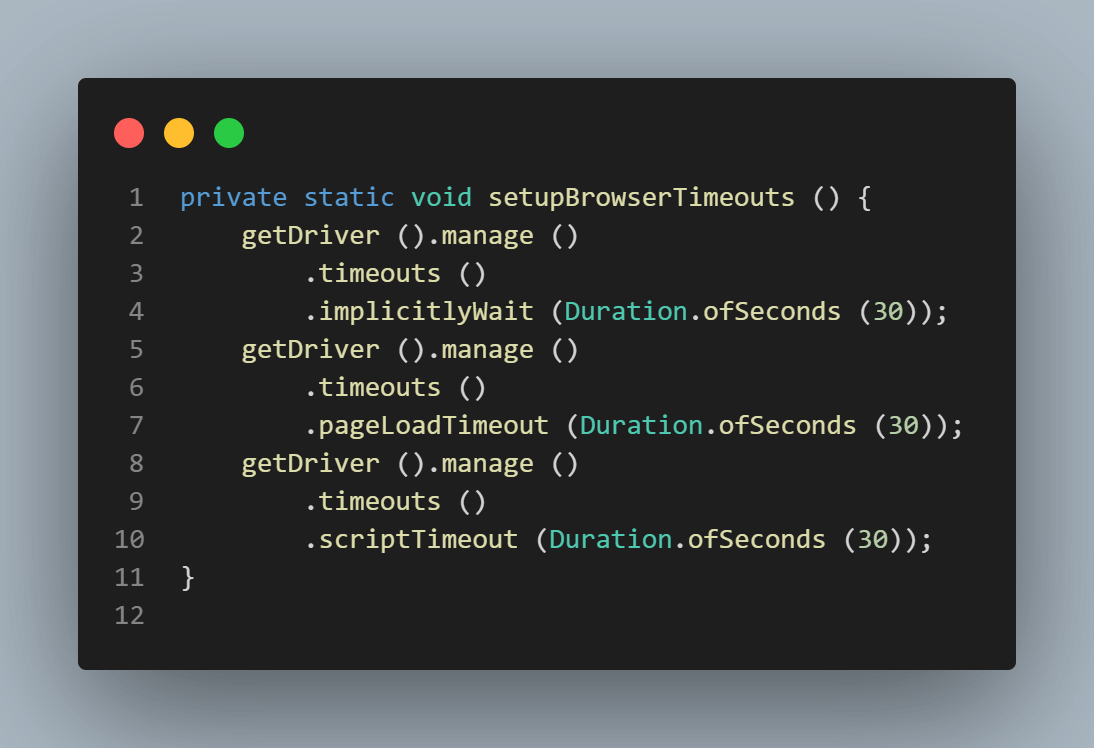 setupBrowserTimeouts
