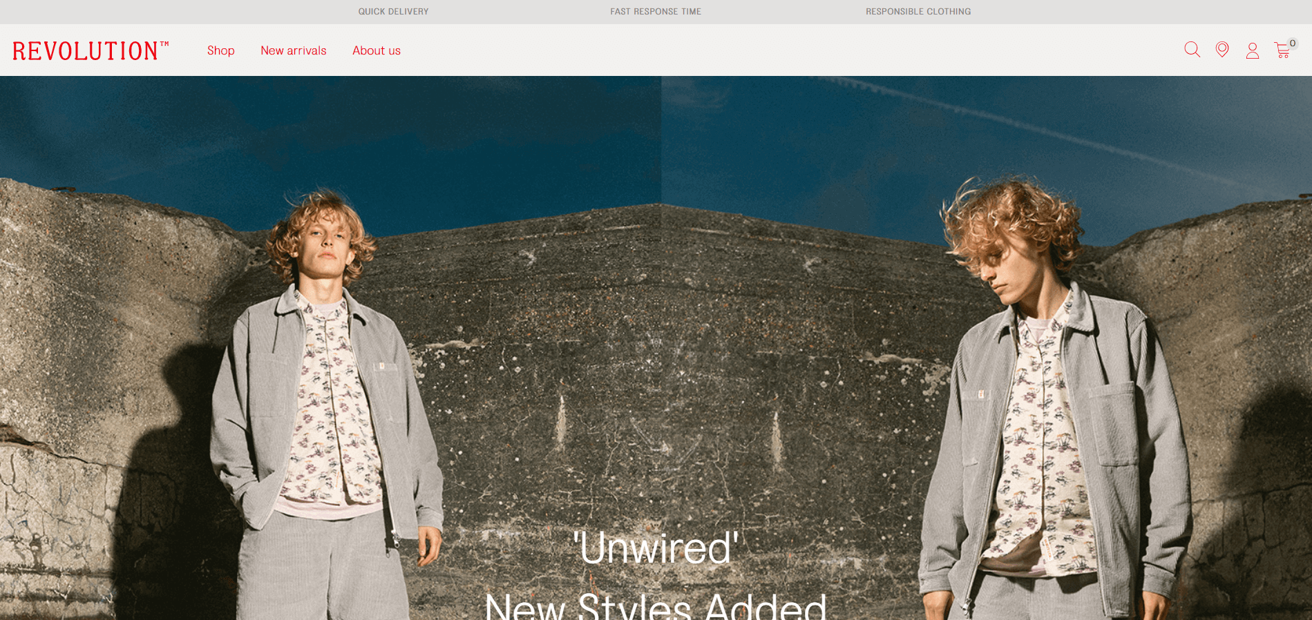 Excessive images with minimal text