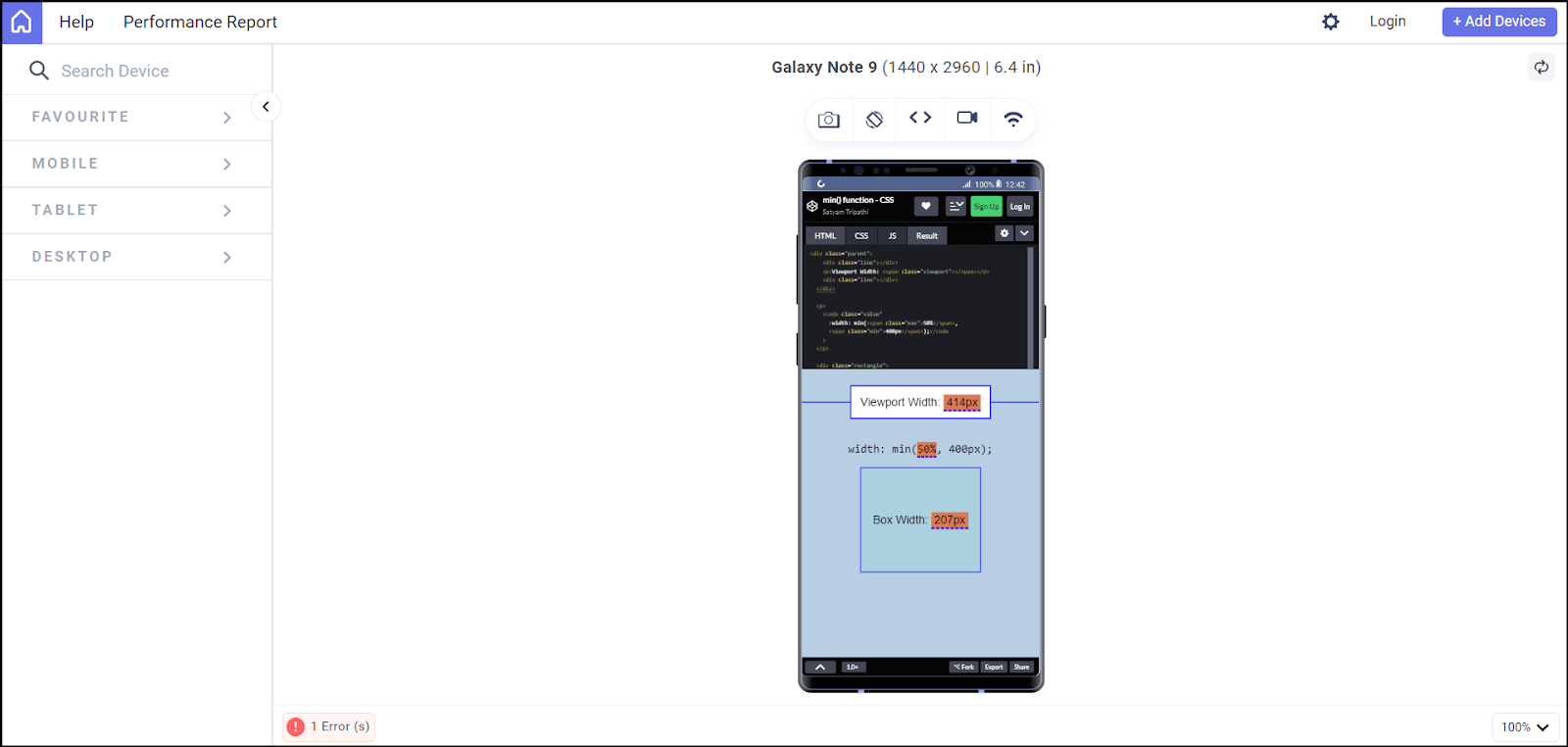css viewport 207px css viewport 207px