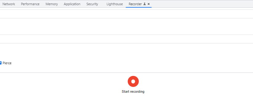 Click Start recording