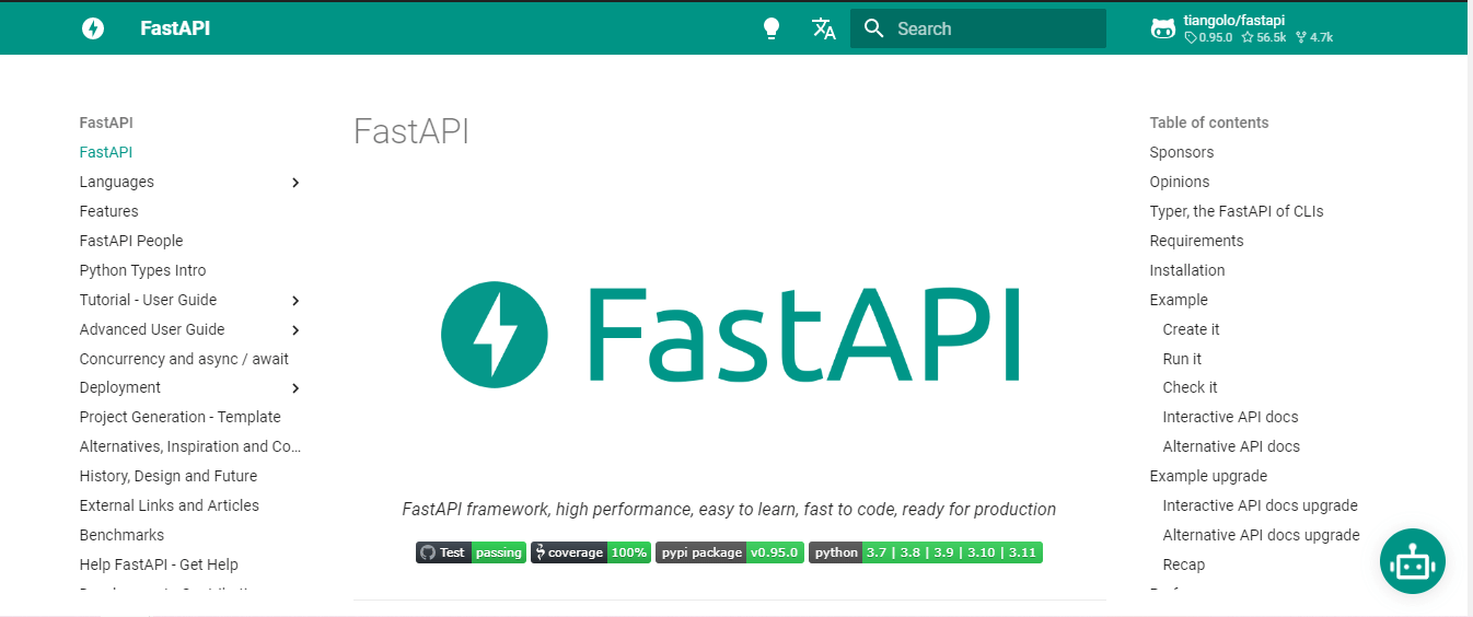 fast Api fast Api