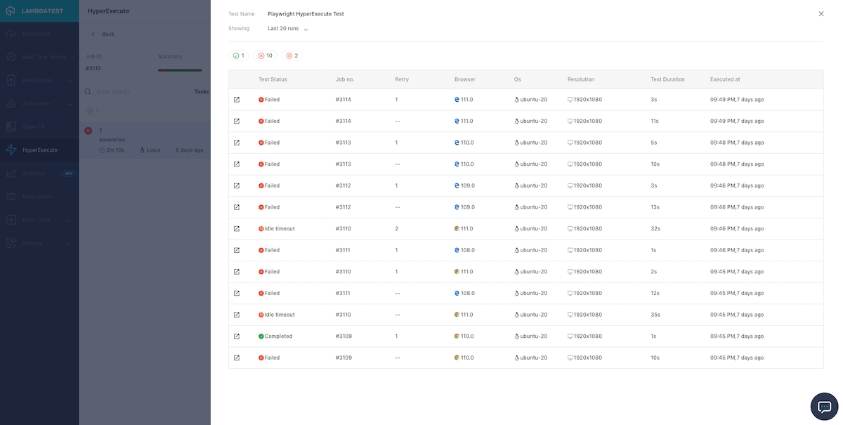 Latest Features in HyperExecute