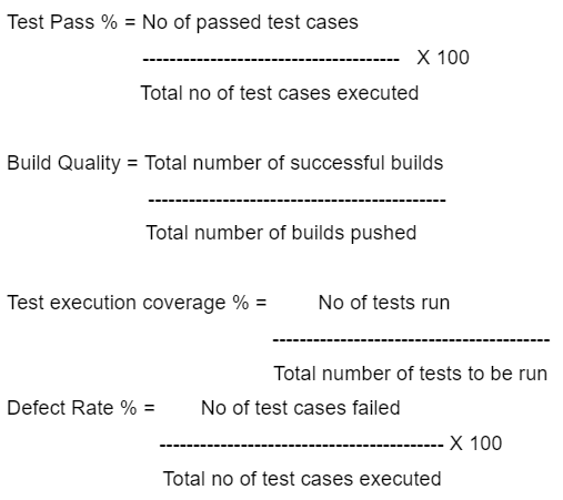 key technical metrics key technical metrics