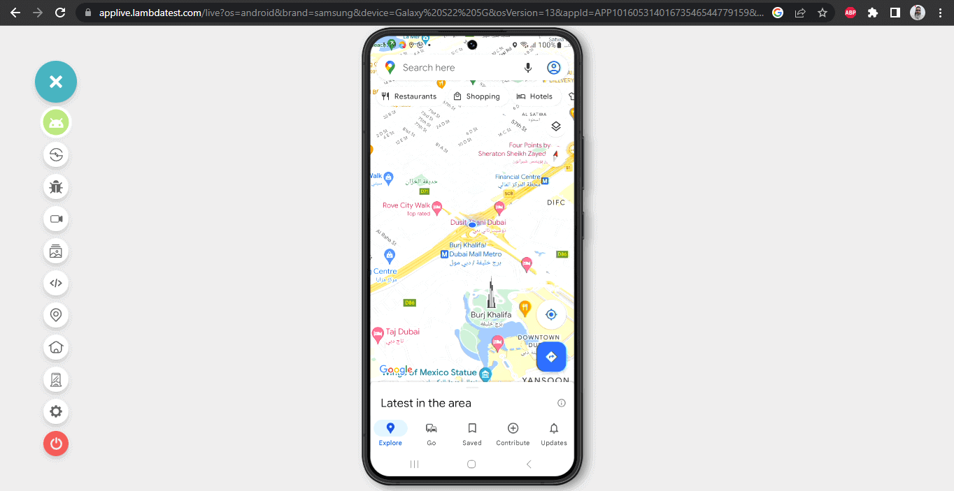 google maps image google maps image