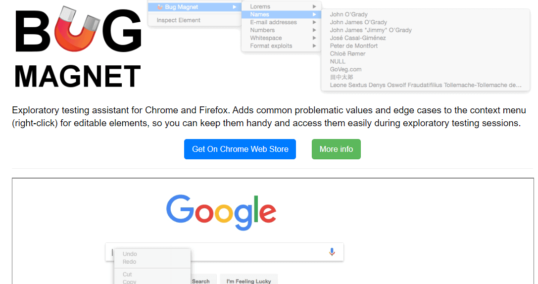 Bug Magnet tool Bug Magnet tool