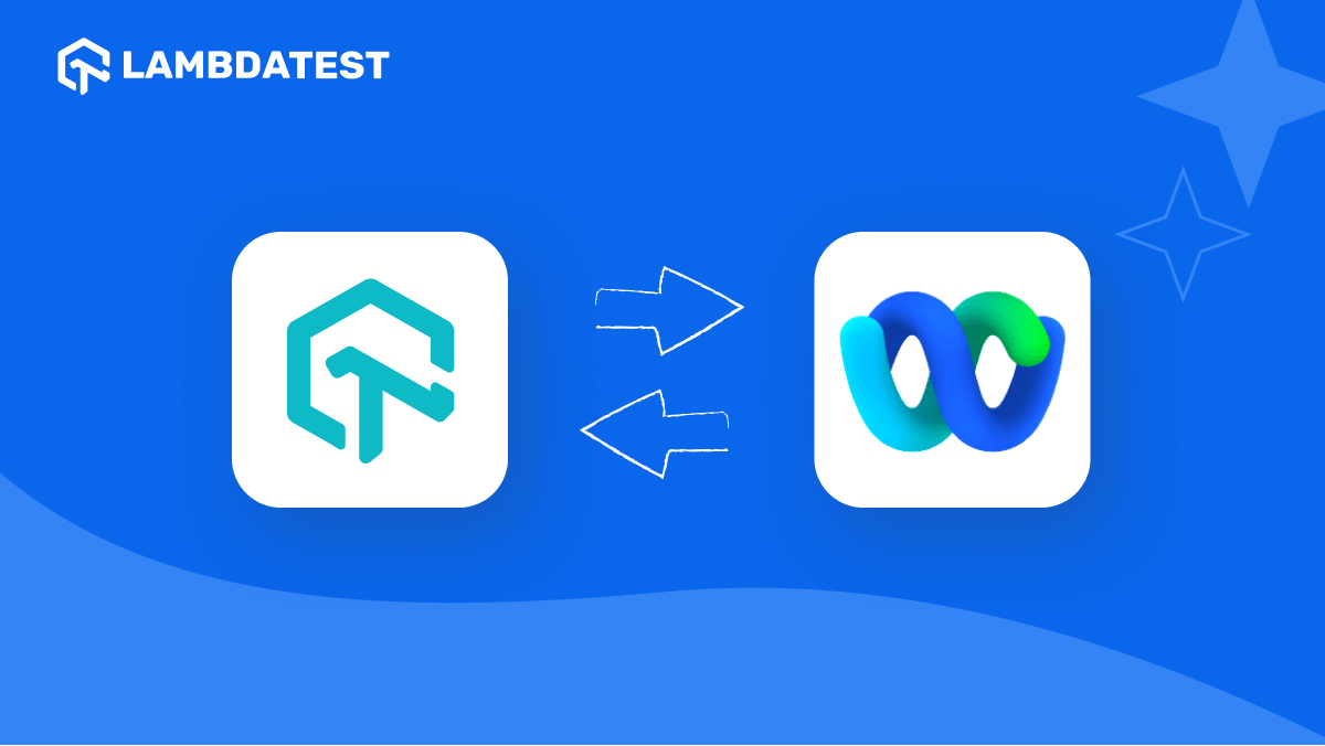 Streamline Testing workflow with TestMu AI (Formerly LambdaTest) & Webex Teams | TestMu AI (Formerly LambdaTest)