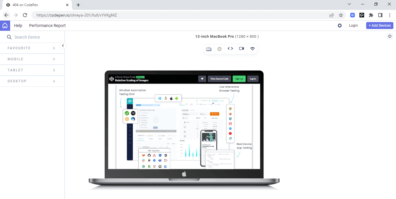 CSS scaling effect CSS scaling effect