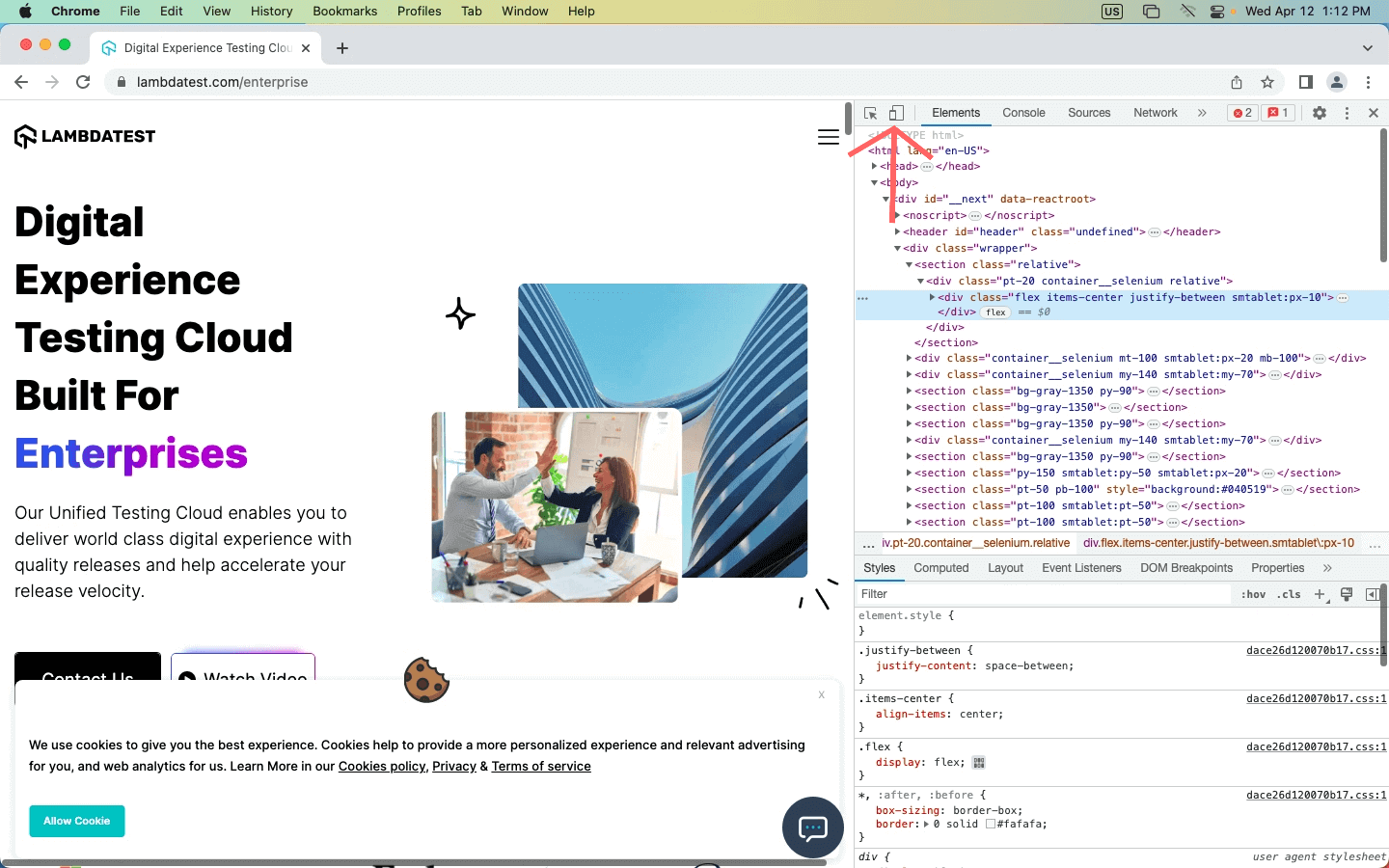 Device toggle bar Device toggle bar