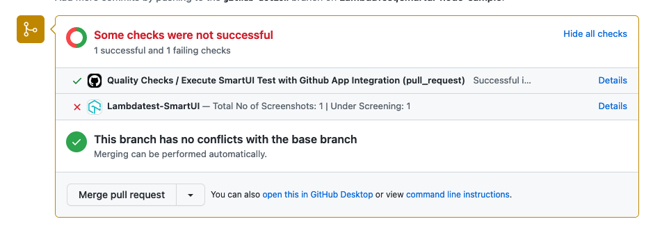 example of Failed feedback app state example of Failed feedback app state