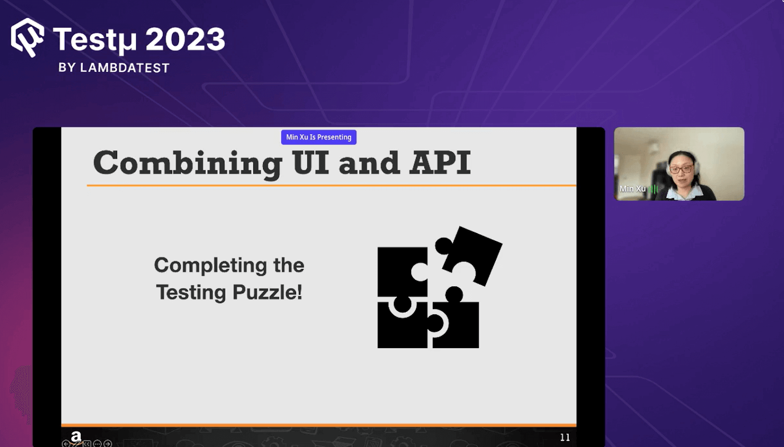 Combining UI & API Testing